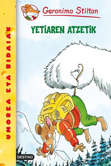 Yetiaren atzetik - Gerónimo Stilton,Lurdes Auzmendi Aierbe - ebook