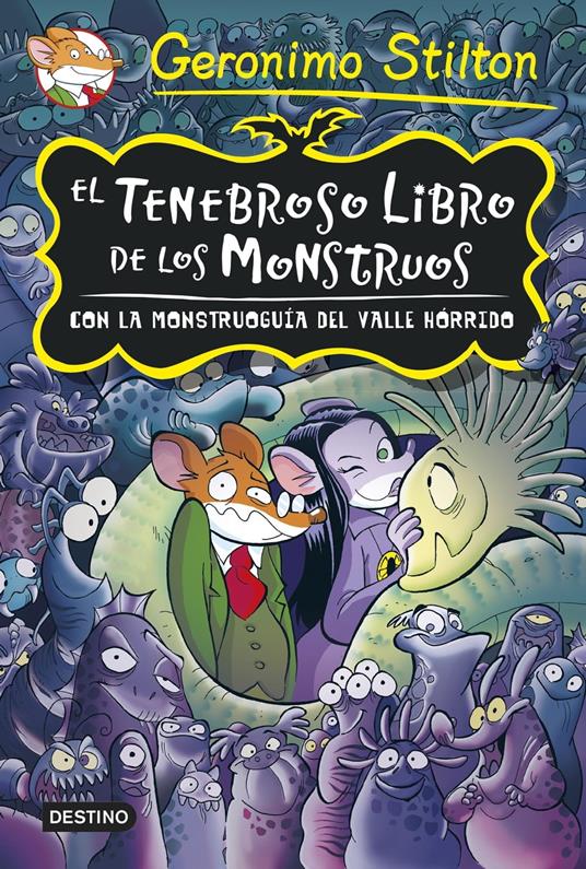 El tenebroso libro de los monstruos - Geronimo Stilton,Helena Aguilà - ebook