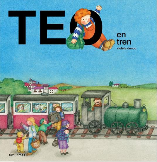Teo en tren - Violeta Denou - ebook