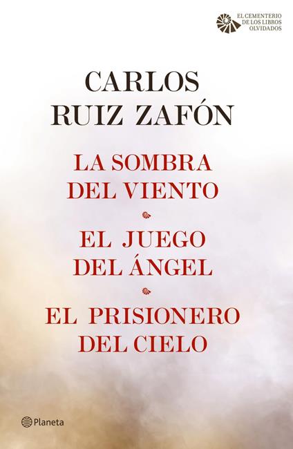 La Sombra del Viento + El Juego del Ángel + El Prisionero del Cielo (pack)