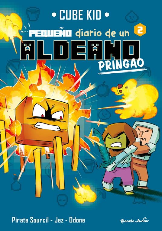 Minecraft. Pequeño diario de un aldeano pringao 2 - Cube Kid,Planeta S. A. Editorial - ebook