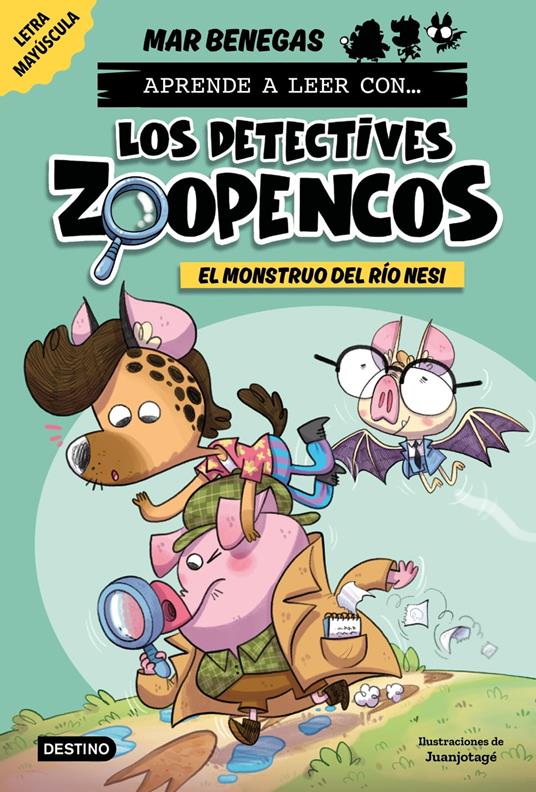 Aprende a leer con... Los Detectives Zoopencos 1. El monstruo del río Nesi - Mar Benegas,Juanjotagé - ebook