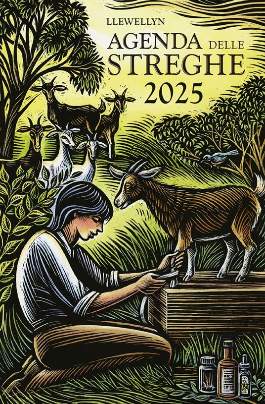 Agenda delle streghe 2025 - Llewellyn - copertina