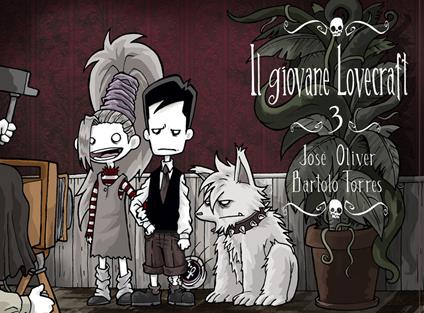 Il giovane Lovecraft. Vol. 3 - José Oliver,Bartolo Torres - copertina