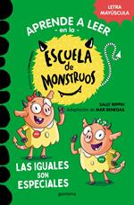 Aprender a leer en la Escuela de Monstruos 3 - Las iguales son especiales