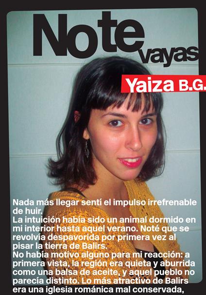 No te vayas - Yaiza B.G. - ebook