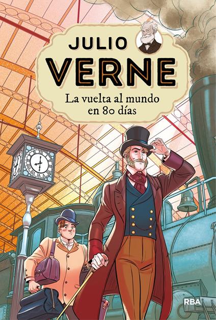 Julio Verne - La vuelta al mundo en 80 días (edición actualizada, ilustrada y adaptada) - Jules Verne,Montse Martín López,Jesús de Cos Pinto - ebook