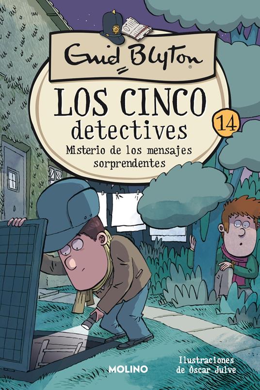 Los cinco detectives 14 - Misterio de los mensajes sorprendentes - Enid Blyton,Òscar Julve,R. de Rafael - ebook