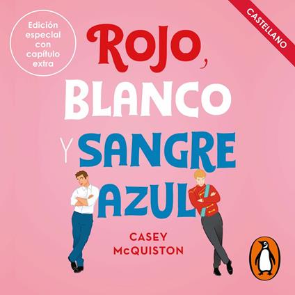 Rojo, blanco y sangre azul (Castellano)