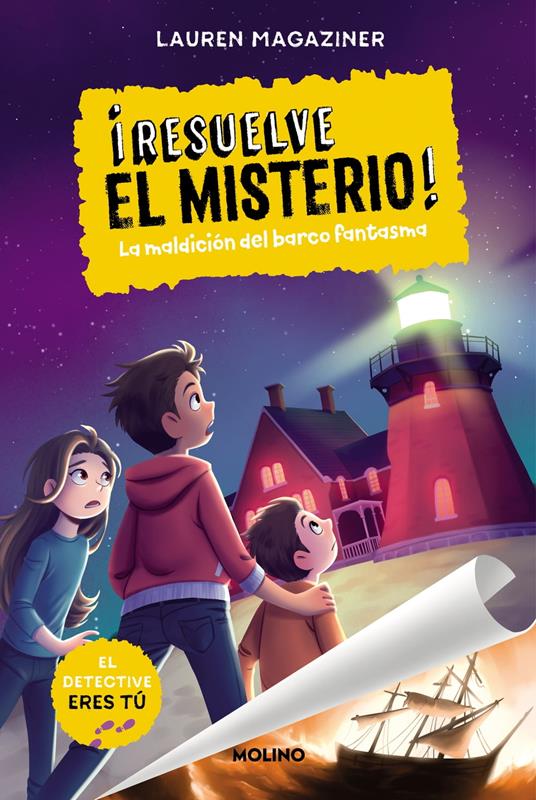 ¡Resuelve el misterio! 5 - La maldición del barco fantasma - Lauren Magaziner - ebook