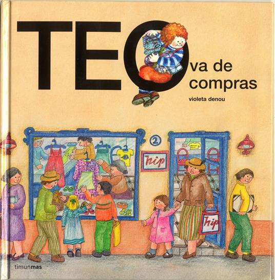 Teo va de compras - Violeta Denou - ebook