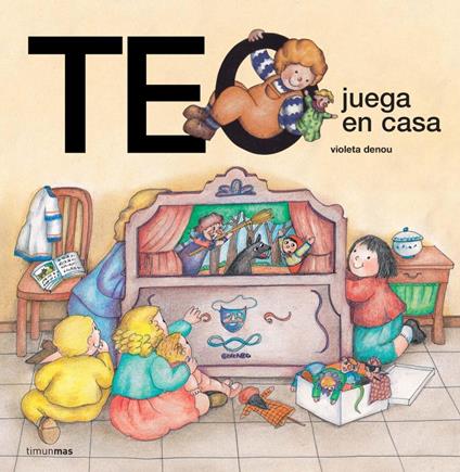 Teo juega en casa - Violeta Denou - ebook