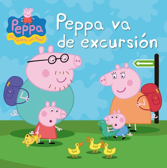 Peppa Pig. Un cuento - Peppa va de excursión - Eone,Hasbro,IRENE PONS JULIÁ - ebook