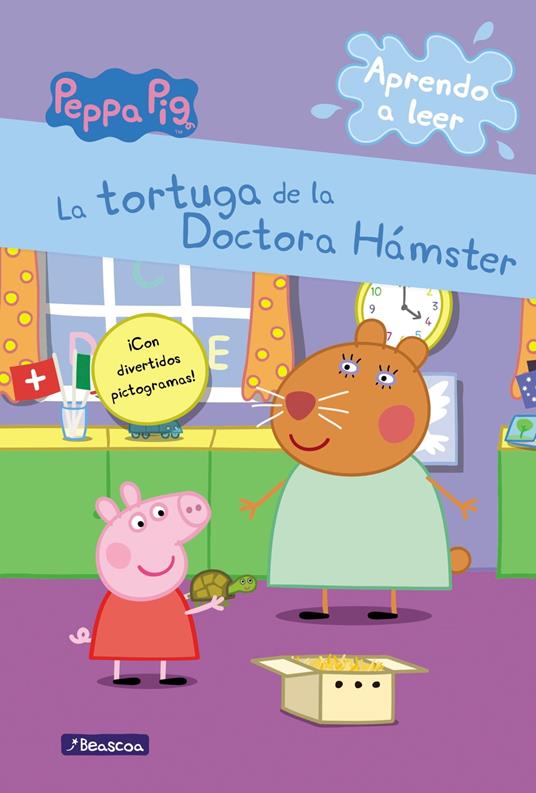 Peppa Pig. Lectoescritura - Aprendo a leer. La tortuga de la Doctora Hámster - Eone,Hasbro,S.L.U. Adosaguas Sayalero - ebook