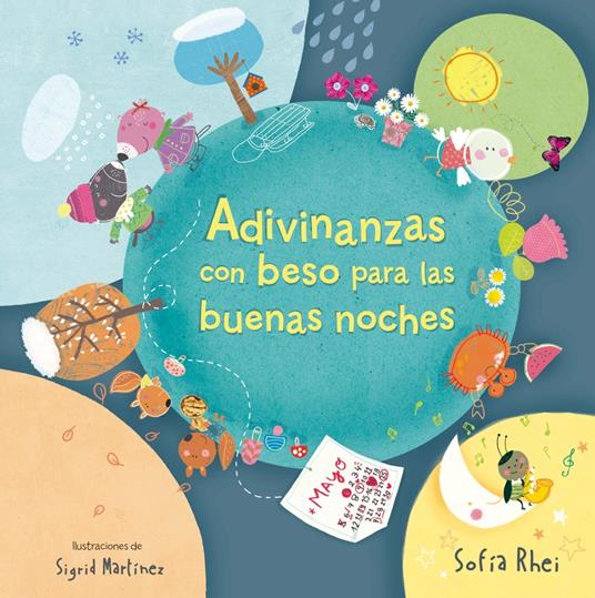 Adivinanzas con beso para las buenas noches (Cuentos con beso) - Sofía Rhei - ebook