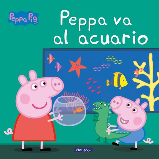 Peppa Pig. Un cuento - Peppa va al acuario - Eone,Hasbro,S.L.U. Adosaguas Sayalero - ebook