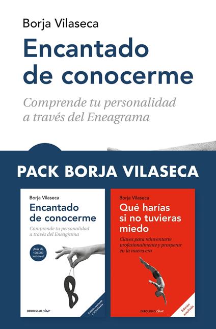 Pack Borja Vilaseca (contiene: Encantado de conocerme | Qué harías si no tuvieras miedo)