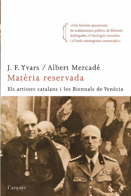 Matèria reservada - José Francisco Yvars Castelló - ebook