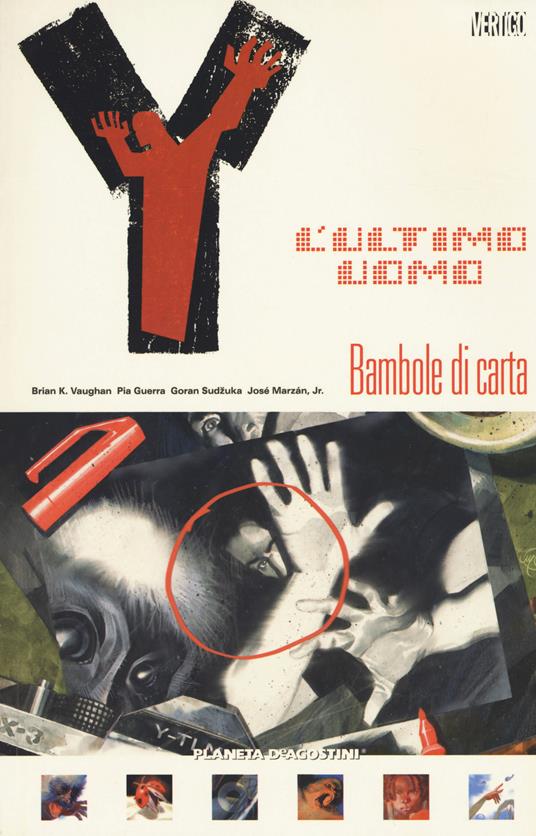 Y. L'ultimo uomo. Vol. 8: Bambole di carta - Brian K. Vaughan,Pia Guerra - copertina