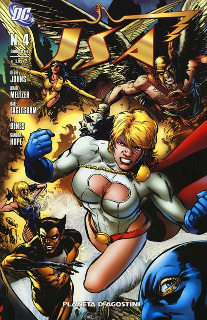 JSA. Vol. 4 - Geoff Johns,Brad Meltzer - copertina