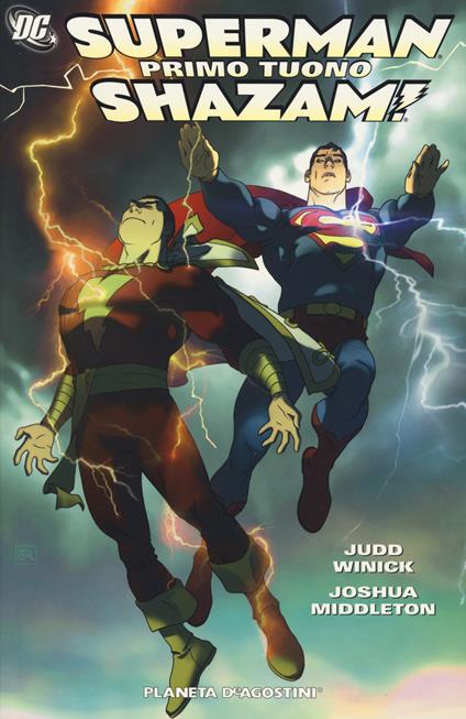 Primo tuono. Superman/Shazam! - Judd Winick - copertina