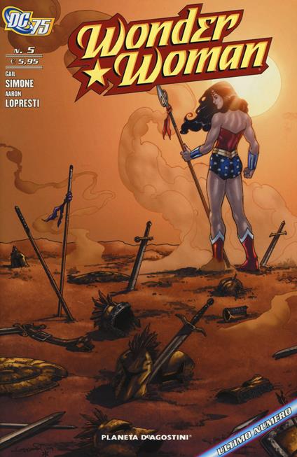 Wonder Woman. Vol. 5 - Gail Simone,Aaron Lopresti - copertina