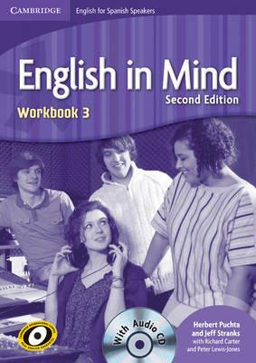 English in Mind for Spanish Speakers Level 3 Workbook with Audio CD - Herbert Puchta,Jeff Stranks - cover