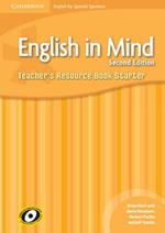 English in Mind for Spanish Speakers Starter Level Teacher's Resource Book with Class Audio CDs (3)