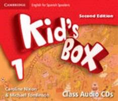 Kid's Box Level 1 Class Audio CDs (4) English for Spanish Speakers - Caroline Nixon,Michael Tomlinson - cover