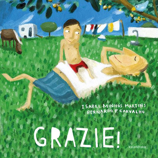 Grazie! - Isabel Minhós Martins,Bernardo Carvalho - copertina