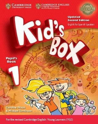 Kid's Box Level 1 Pupil's Book with My Home Booklet Updated English for Spanish Speakers - Caroline Nixon,Michael Tomlinson,Kirstie Grainger - cover