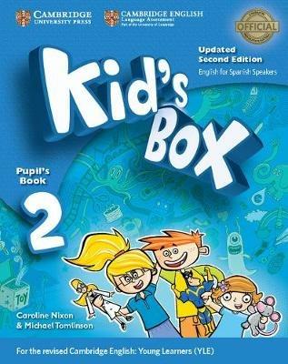 Kid's Box Level 2 Pupil's Book with My Home Booklet Updated English for Spanish Speakers - Caroline Nixon,Michael Tomlinson,Kirstie Grainger - cover