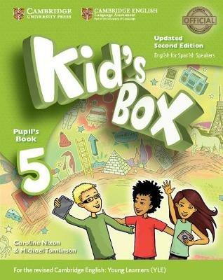 Kid's Box Level 5 Pupil's Book Updated English for Spanish Speakers - Caroline Nixon,Michael Tomlinson - cover