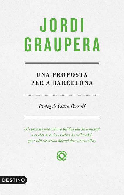 Una proposta per a Barcelona - Jordi Graupera - ebook