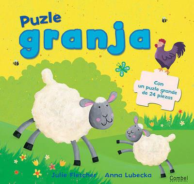 Puzle Granja: Con Un Puzle Grande de 24 Piezas - Julie Fletcher - cover