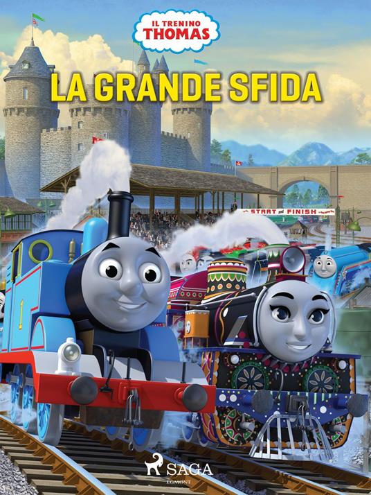 Il trenino Thomas - La grande sfida - Mattel,Raffaele Bolelli Gallevi - ebook