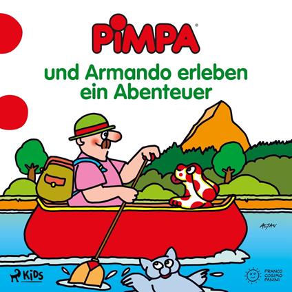 Pimpa und Armando erleben ein Abenteuer