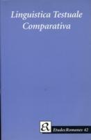Linguistica Testuale Comparativa: In Memoriam Maria-Elisabeth Conte - Francesco Sabatini,Gunver Skytte - cover
