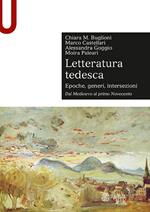 Letteratura tedesca. Vol. 1: Dal Medioevo al primo Novecento