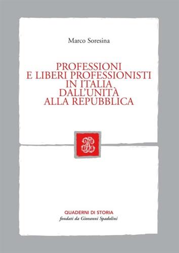 Professioni e liberi professionisti - Marco Soresina - copertina