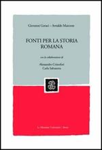 Fonti per la storia romana