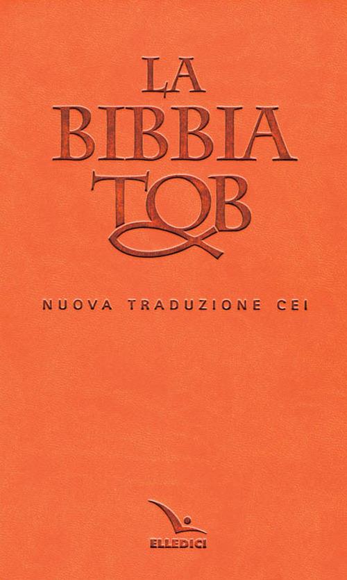 Bibbia Dio Dati, Blu/Arancione, 15×22