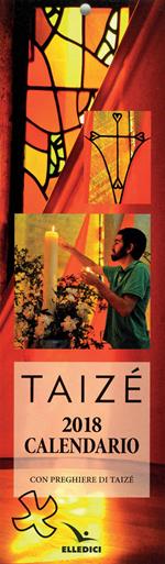 Taizé. Calendario segnalibro 2018