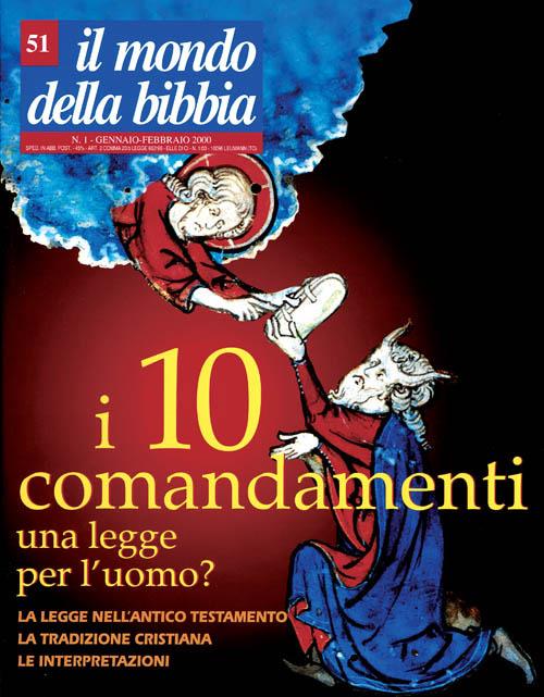 Il mondo della Bibbia (2000). Vol. 51: I dieci comandamenti - copertina