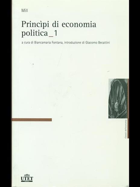 Principi di economia politica - John Stuart Mill - 5