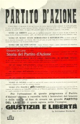 Storia del Partito d'Azione - Giovanni De Luna - 3