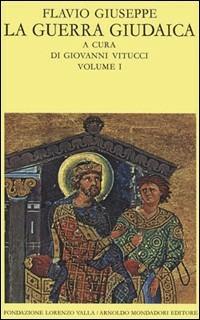 La guerra giudaica. Vol. 1 - Giuseppe Flavio - copertina