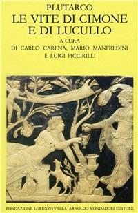 Le vite di Cimone e di Lucullo - Plutarco - copertina