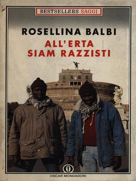 All'erta siam razzisti - Rosellina Balbi - copertina