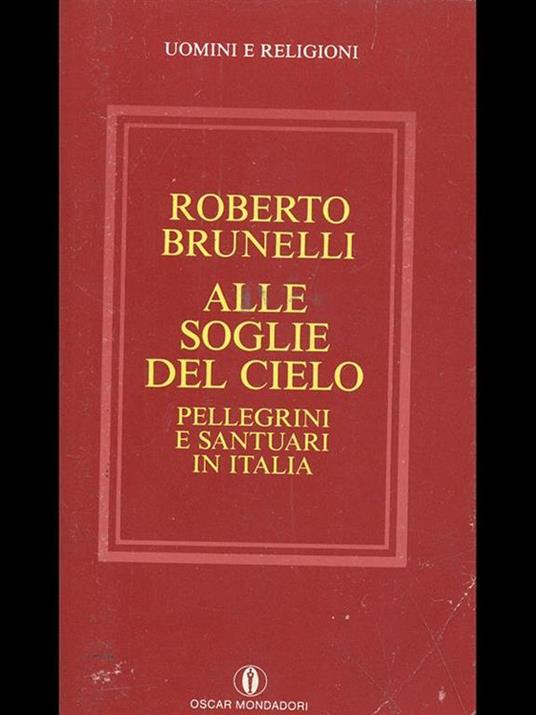 Alle soglie del cielo - Roberto Brunelli - copertina